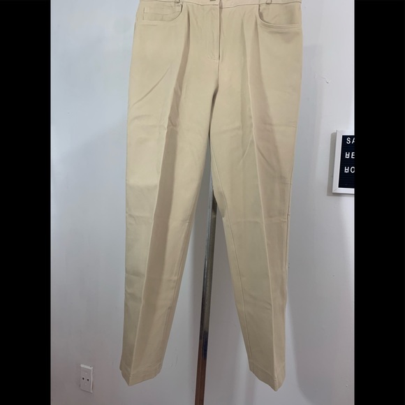 NU Influence 5 Pocket Style Cream Vintage Pants - Picture 2 of 11